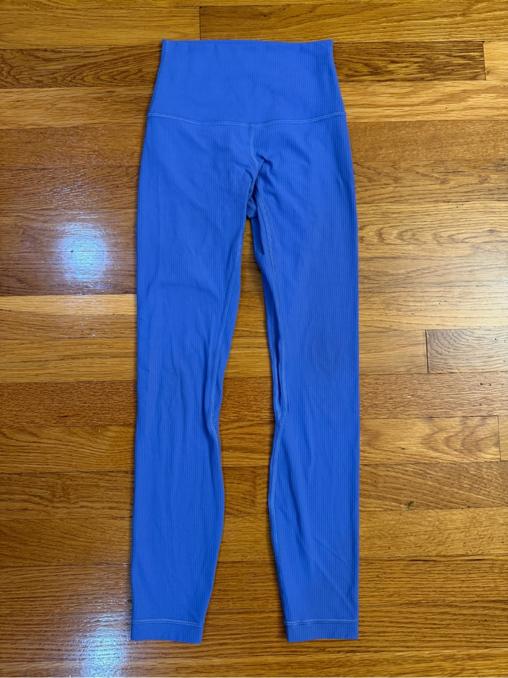Lululemon Align Ribbed High-Rise Pant 25" Wild Indigo - Size 0